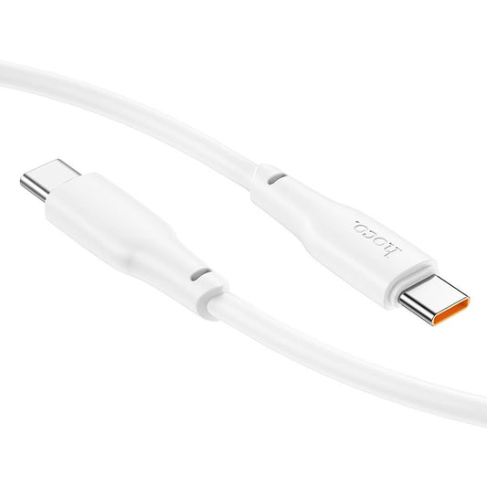 Cavo dati e ricarica USB-C - USB-C HOCO X93, 100W, 1m, bianco