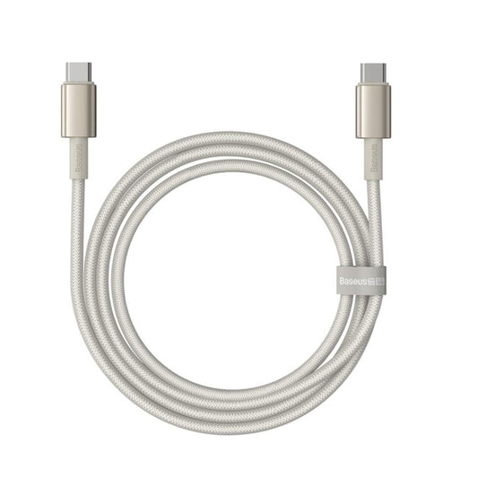 Cavo Dati e Ricarica USB-C - USB-C Baseus Tungsten Gold, 100W, 2m, Dorato P10319800G21-01