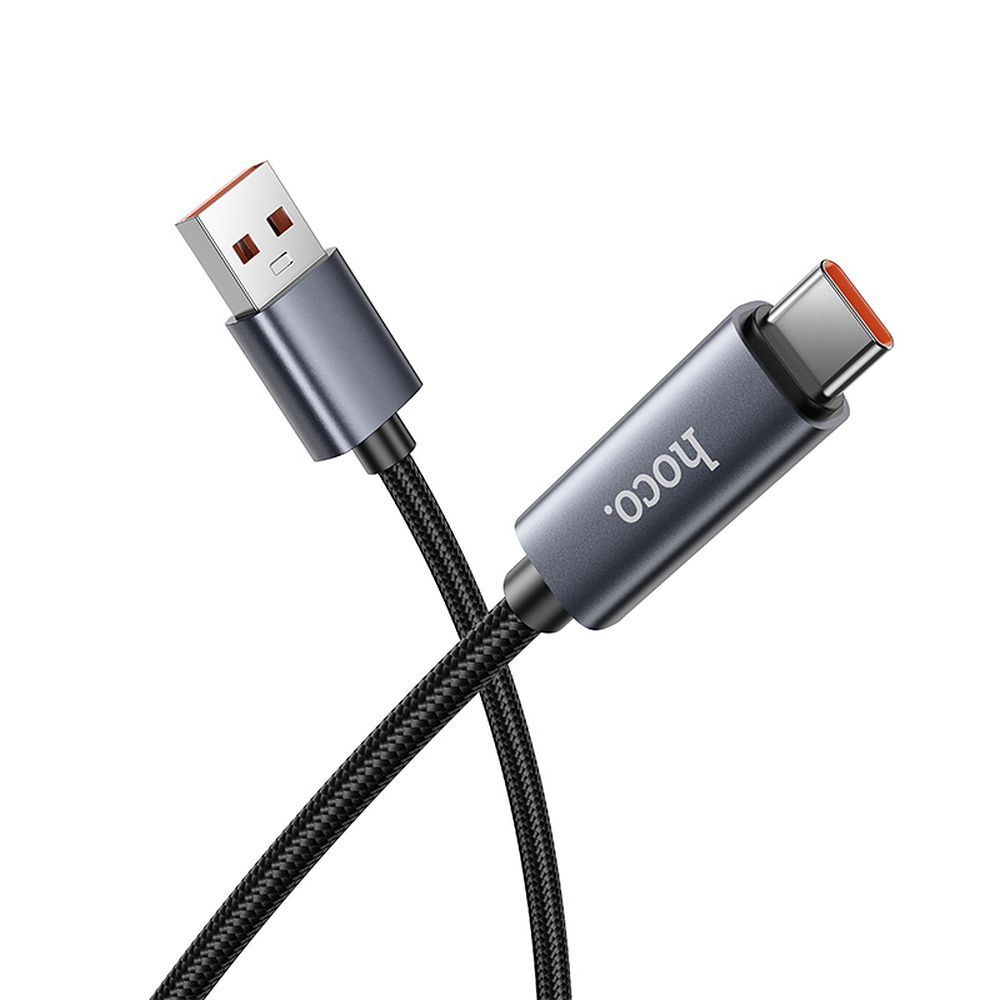 Cavo Dati e Ricarica USB-A - USB-C HOCO Display X112, 100W, 1m, Nero