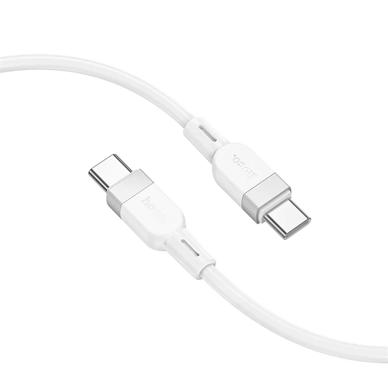Cavo Dati e Ricarica USB-C - USB-C HOCO X109, 60W, 1m, Bianco