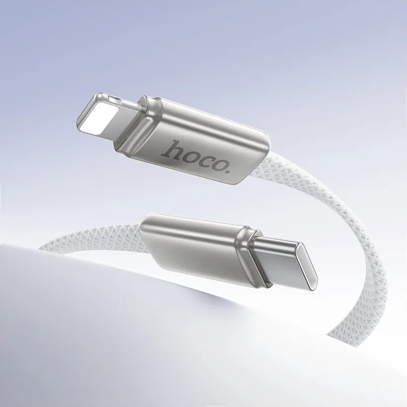 Cavo Dati e Ricarica USB-C - Lightning HOCO X125, 30W, 1m, Bianco