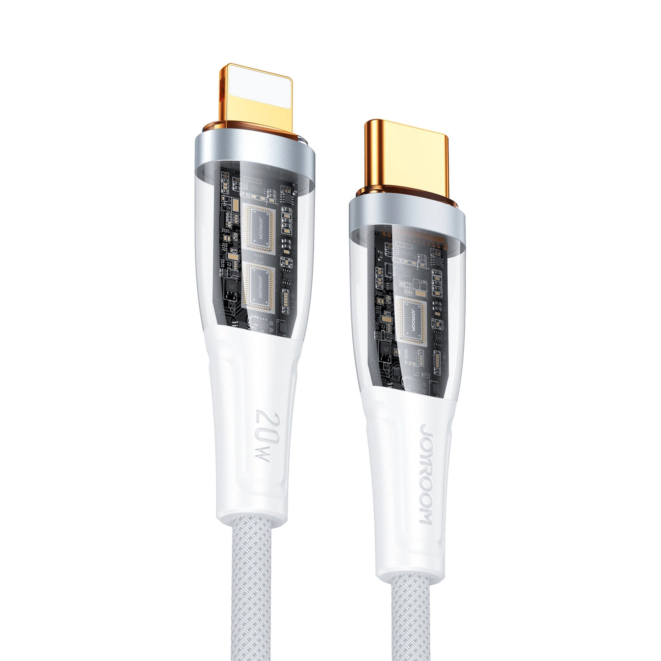 Cavo Dati e Ricarica USB-C - Lightning Joyroom S-CL020A3, 20W, 1,2m, Bianco