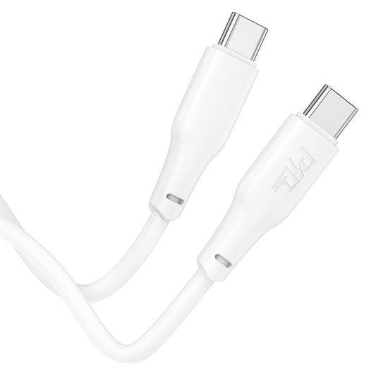 Cavo dati e ricarica USB-C - USB-C HOCO X93, 100W, 1m, bianco
