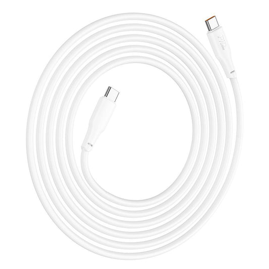 Cavo dati e ricarica USB-C - USB-C HOCO X93 USB-C, 100W, 2m, bianco