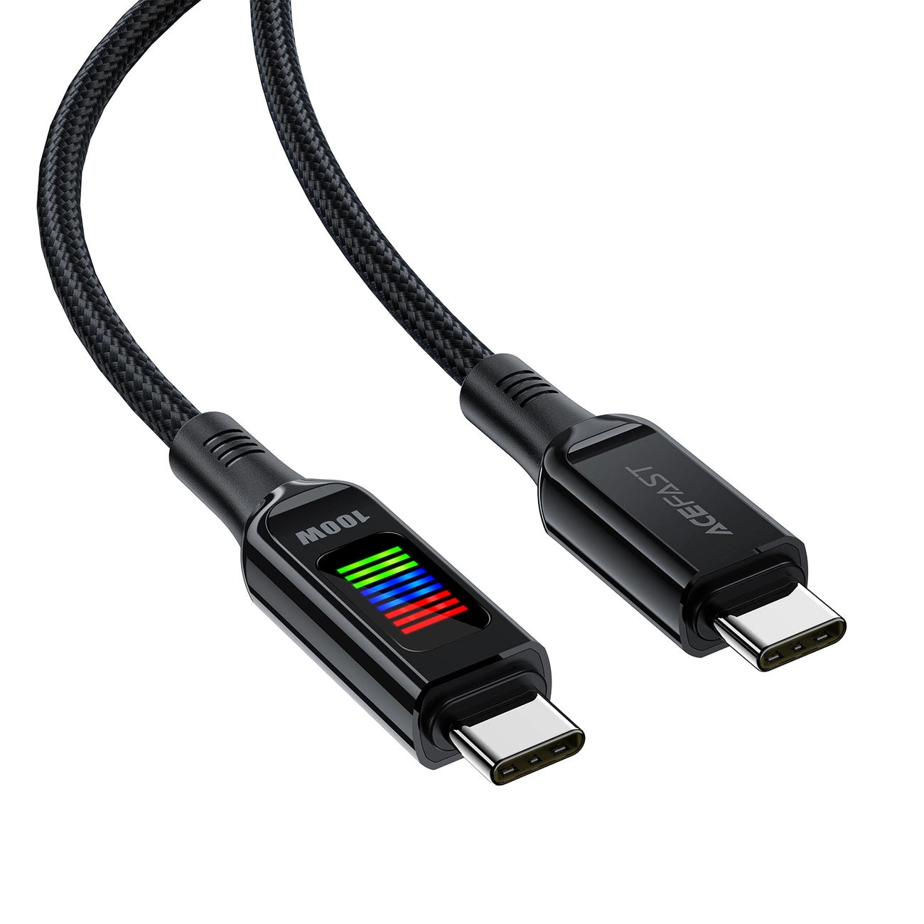 Cavo Dati e Ricarica USB-C - USB-C Acefast C7-03, 100W, 1.2m, Nero