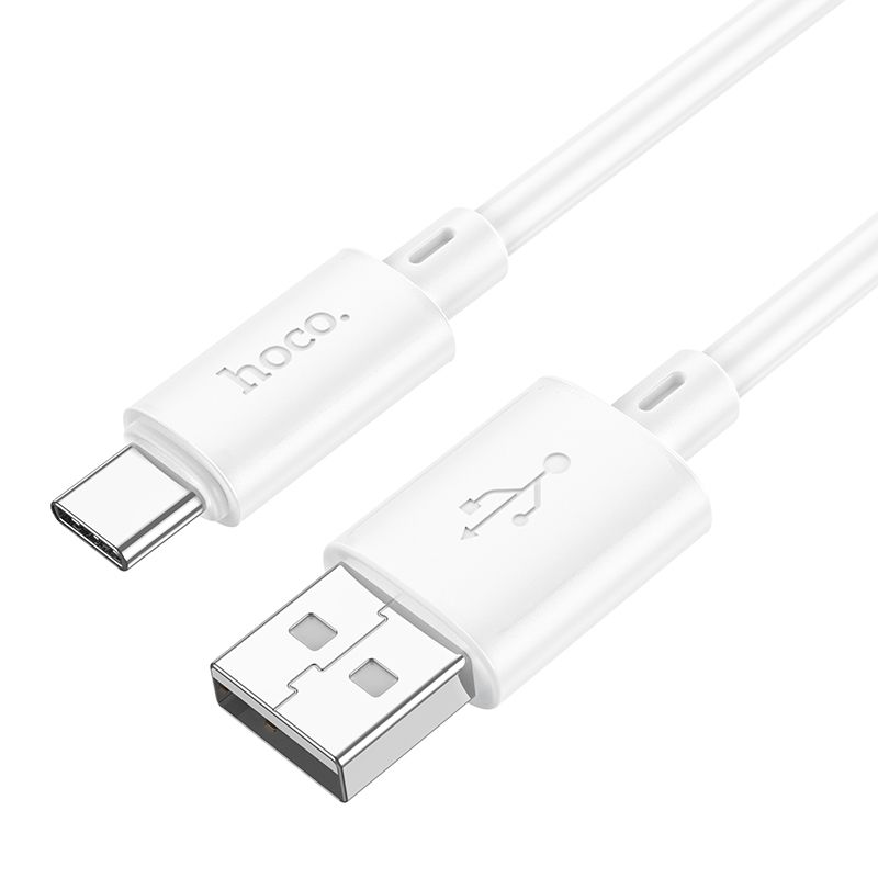 Cavo dati e ricarica USB-A - USB-C HOCO X88, 18W, 1m, bianco