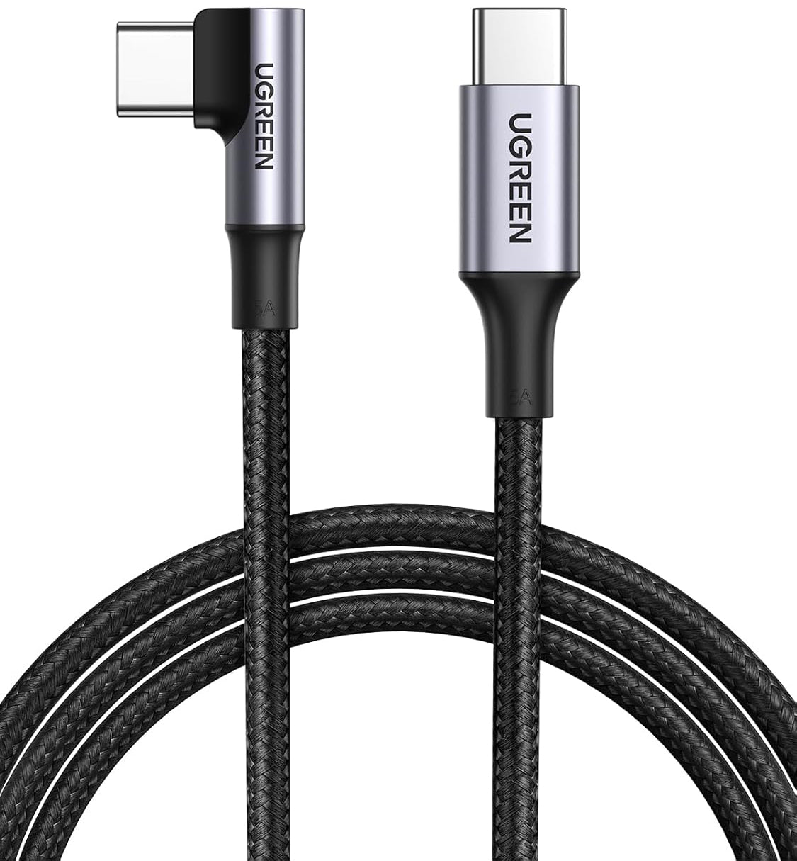 Cavo Dati e Ricarica USB-C - USB-C UGREEN US334 Angolato, 100W, 1m, Nero