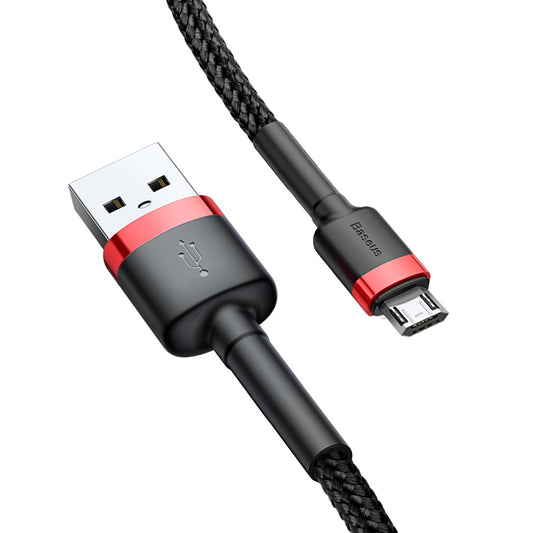 Cavo Dati e Ricarica USB-A - microUSB Baseus Cafule, 18W, 2m, Rosso