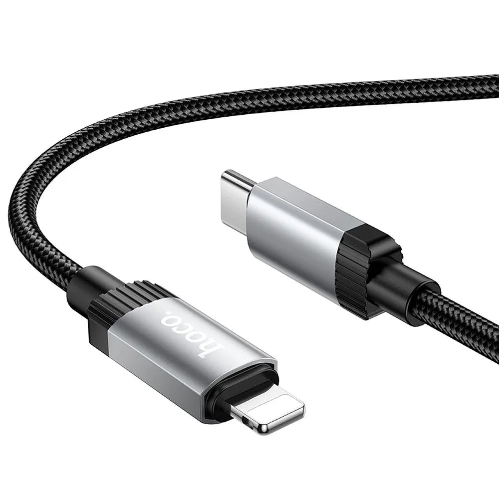 Cavo Dati e Ricarica USB-C - Lightning HOCO X117, 27W, 1m, Nero