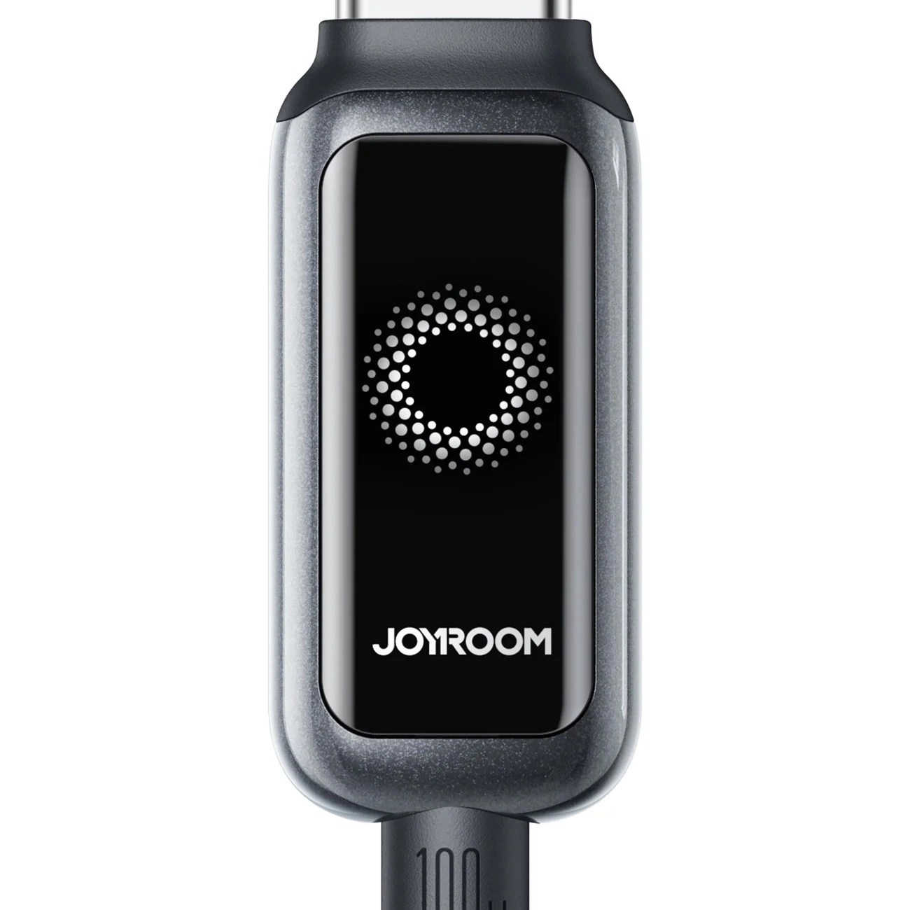 USB-A to Lightning Data and Charging Cable Joyroom S-A55 StarFlight Display, 18W, 1.2m, Black