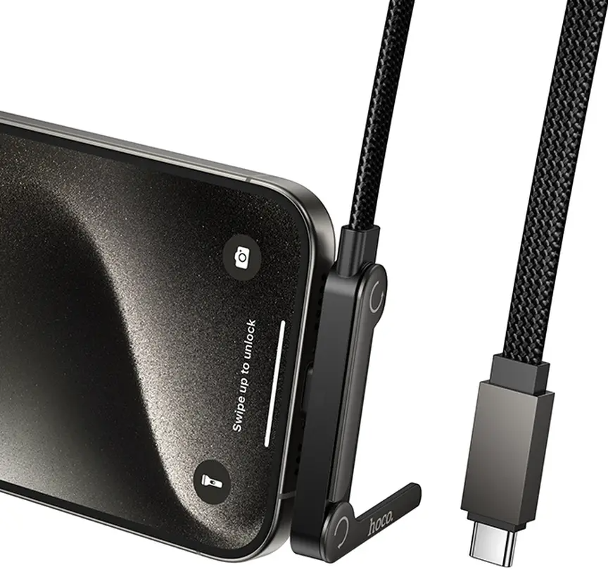 Cavo Dati e Ricarica USB-C - USB-C HOCO U150 Exquisite, 60W, 1,2m, Nero