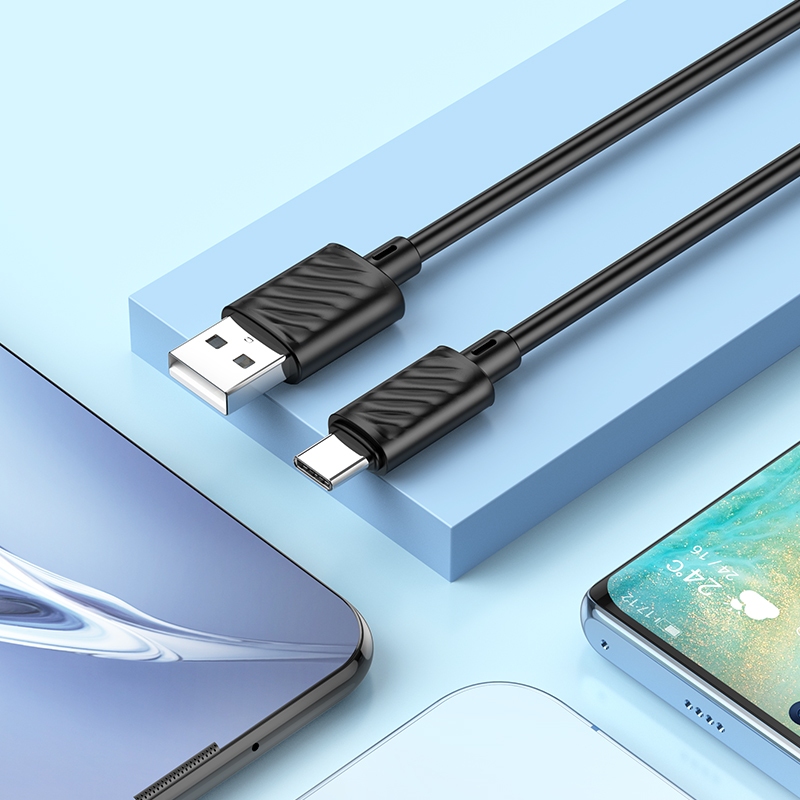 Cavo Dati e Ricarica USB-A - USB-C HOCO X88, 18W, 2m, Nero
