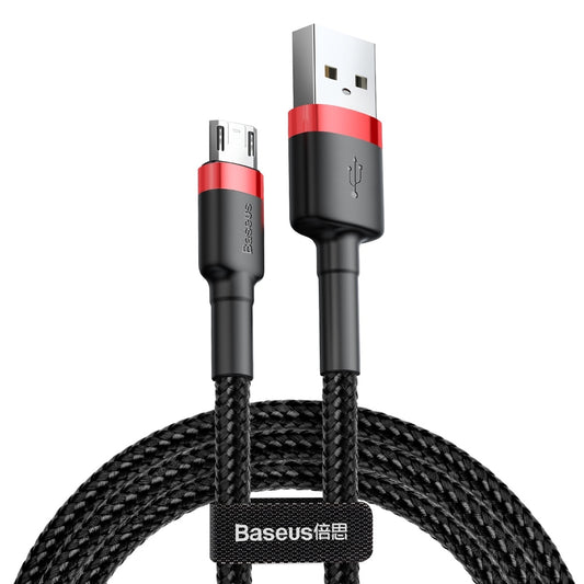 Cavo Dati e Ricarica USB-A - microUSB Baseus Cafule, 18W, 2m, Rosso