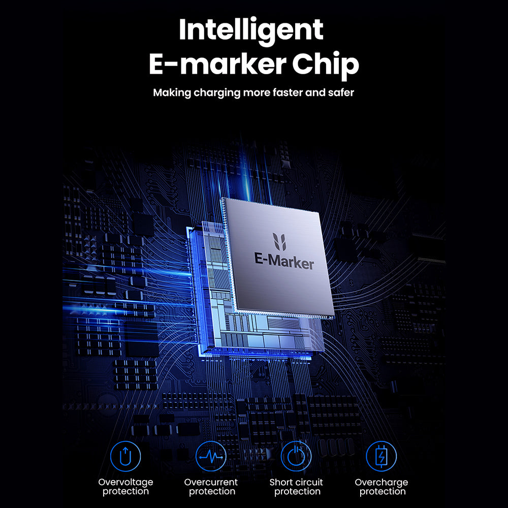 Cavo Dati e Ricarica USB-C - USB-C UGREEN L513, 240W, 2m, Nero