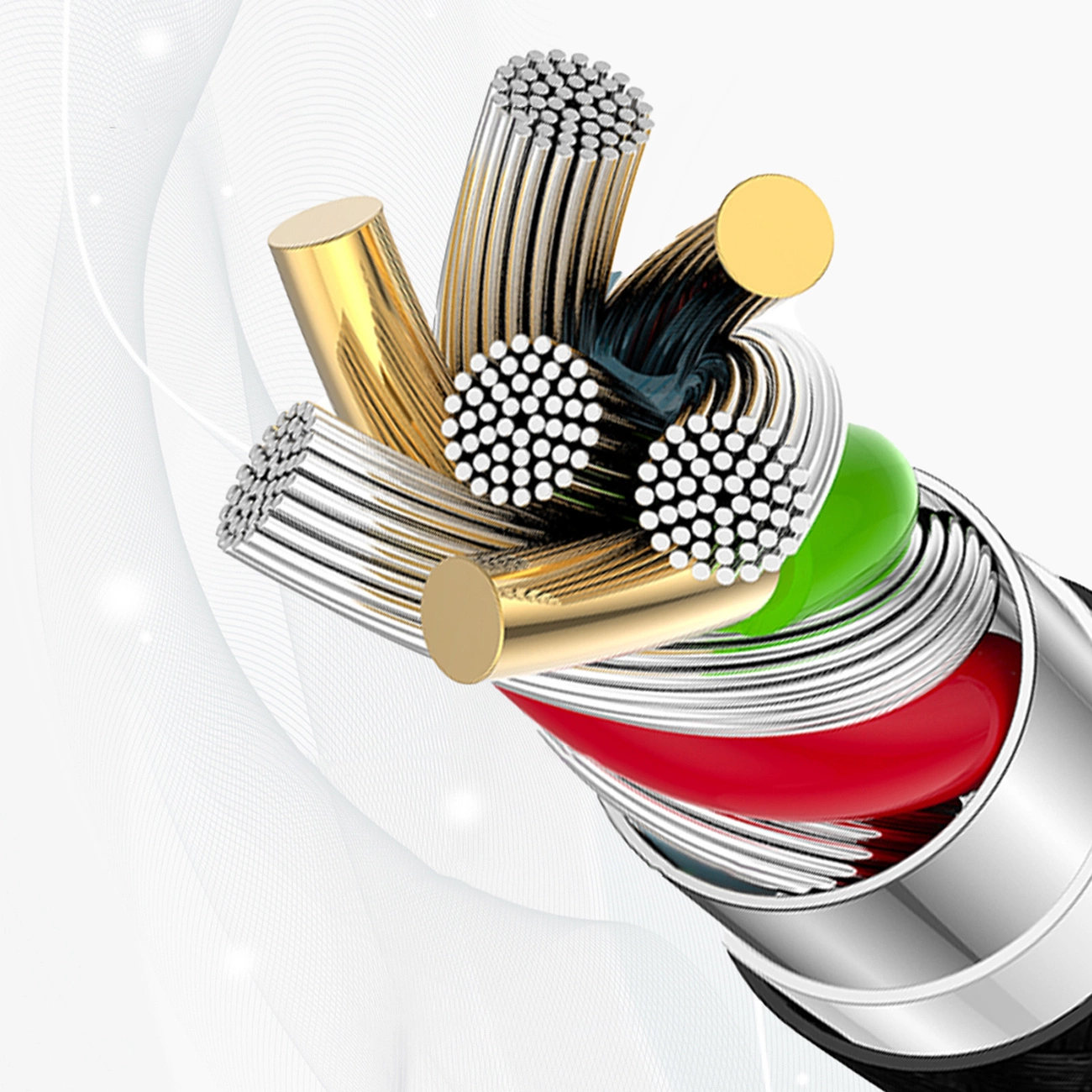 Cavo Dati e Ricarica USB-C - USB-C Dudao L9C Max, 240W, 2m, Bianco