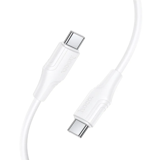 Cavo Dati e Ricarica USB-C - USB-C HOCO X124, 60W, 1m, Bianco