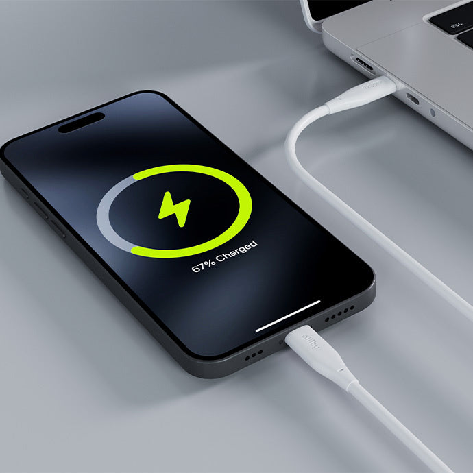 Cavo Dati e Ricarica USB-C - USB-C Allity. AUC-02, 100W, 2m, Bianco