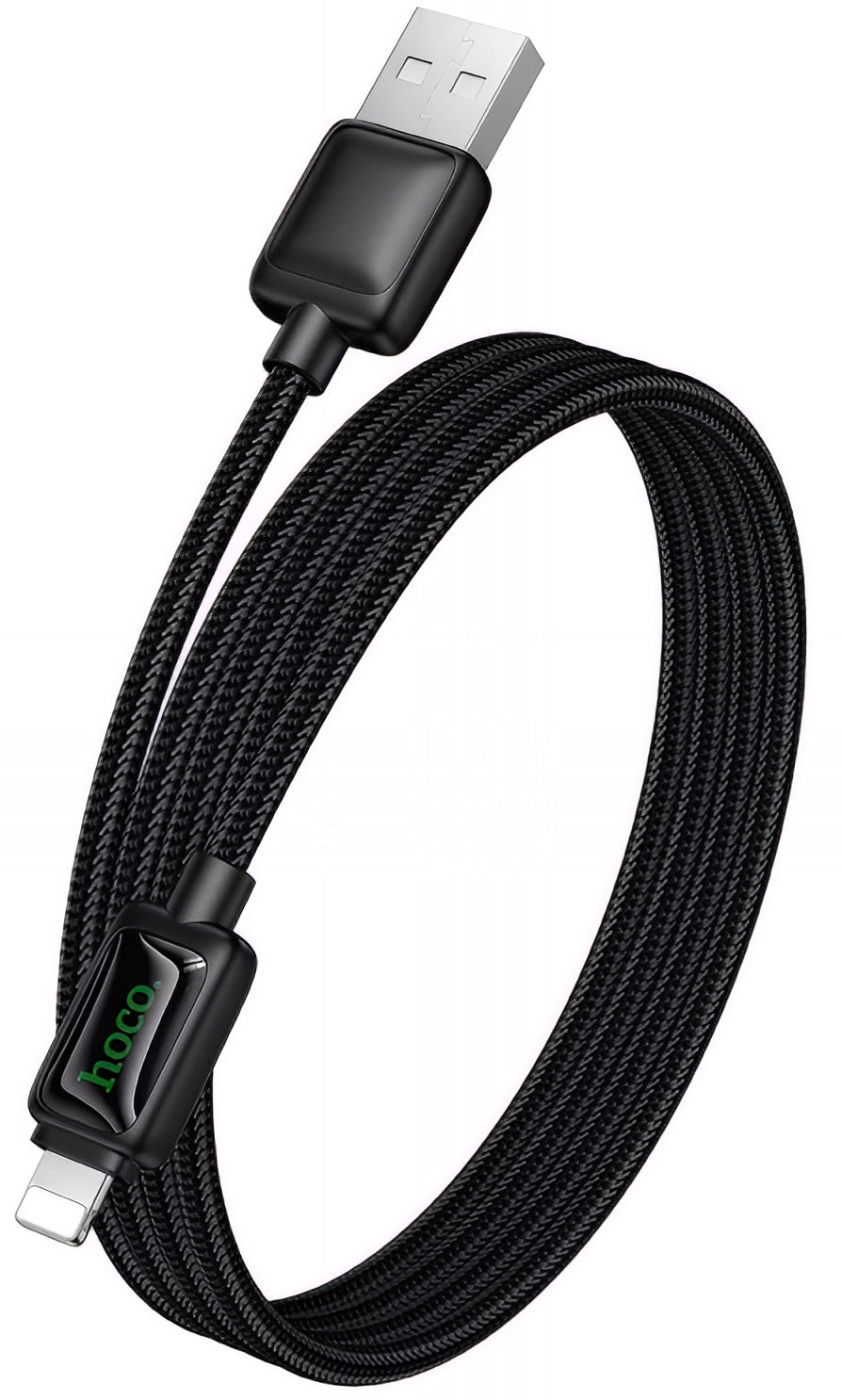 Cavo Dati e Ricarica USB-A - Lightning HOCO U146, 12W, 1.2m, Nero