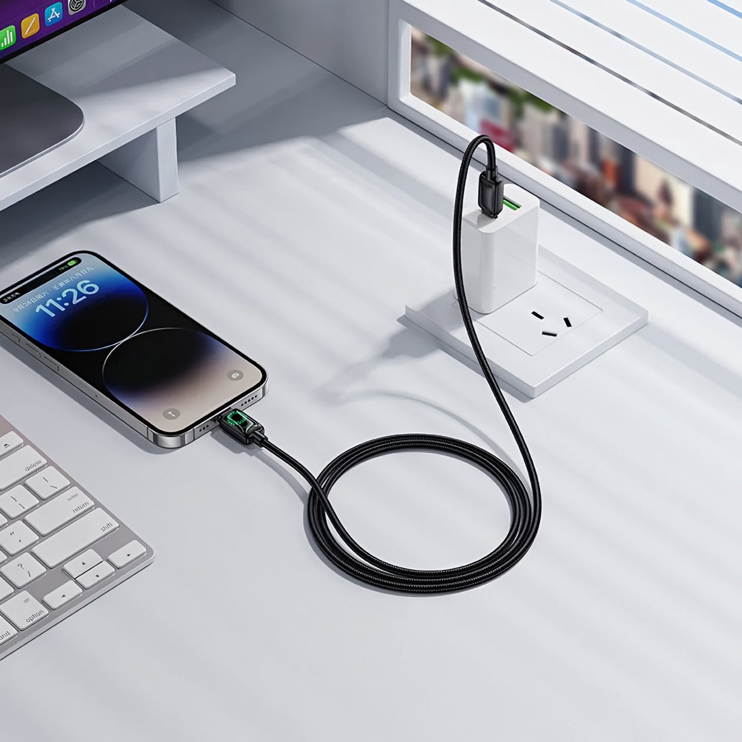 Cavo Dati e Ricarica USB-C - Lightning HOCO U146, 30W, 1.2m, Nero