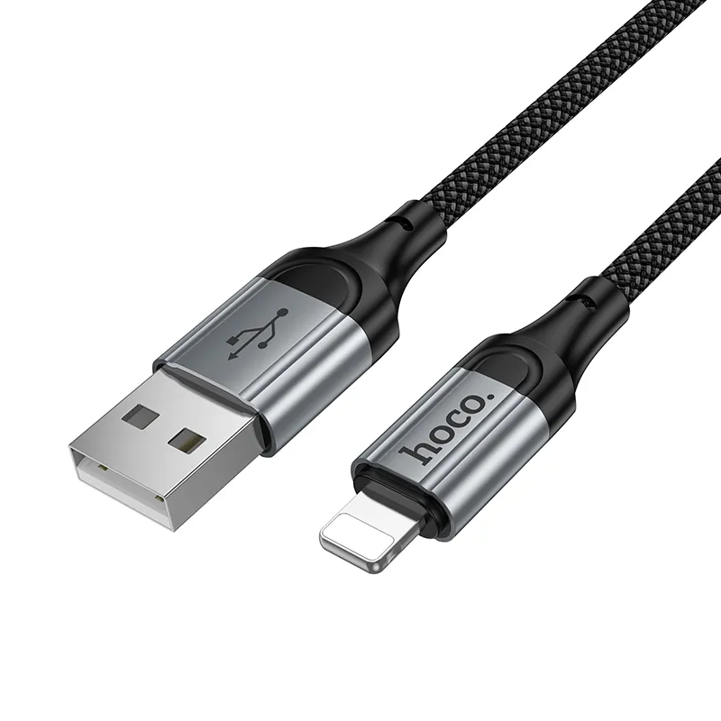 Cavo Dati e Ricarica USB-A - Lightning HOCO X121, 27W, 1.5m, Nero