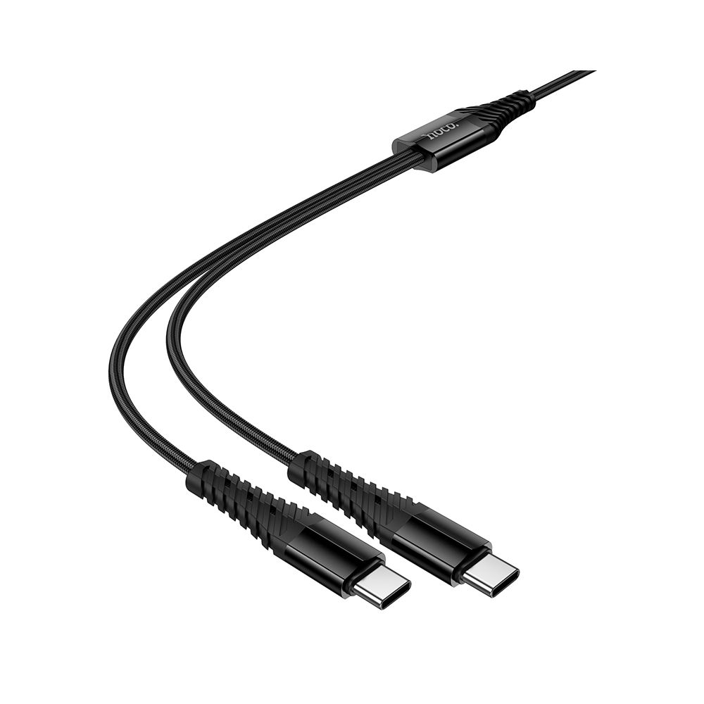 Cavo di Ricarica USB-C - 2 x USB-C HOCO X123, 10W, 1m, Nero