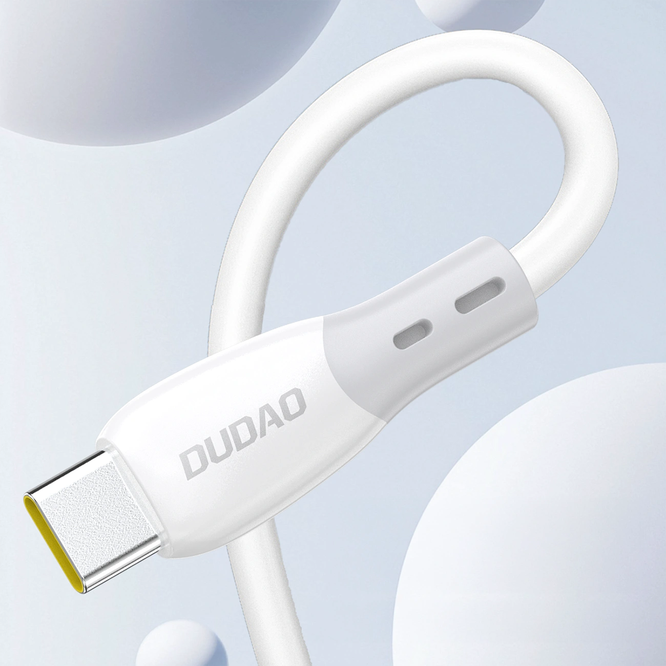 Cavo Dati e Ricarica USB-C - USB-C Dudao L25SC, 60W, 1m, Bianco
