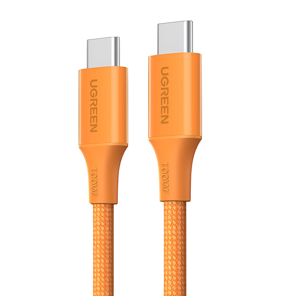 Cavo Dati e Ricarica USB-C - USB-C UGREEN L502, 100W, 1m, Arancione