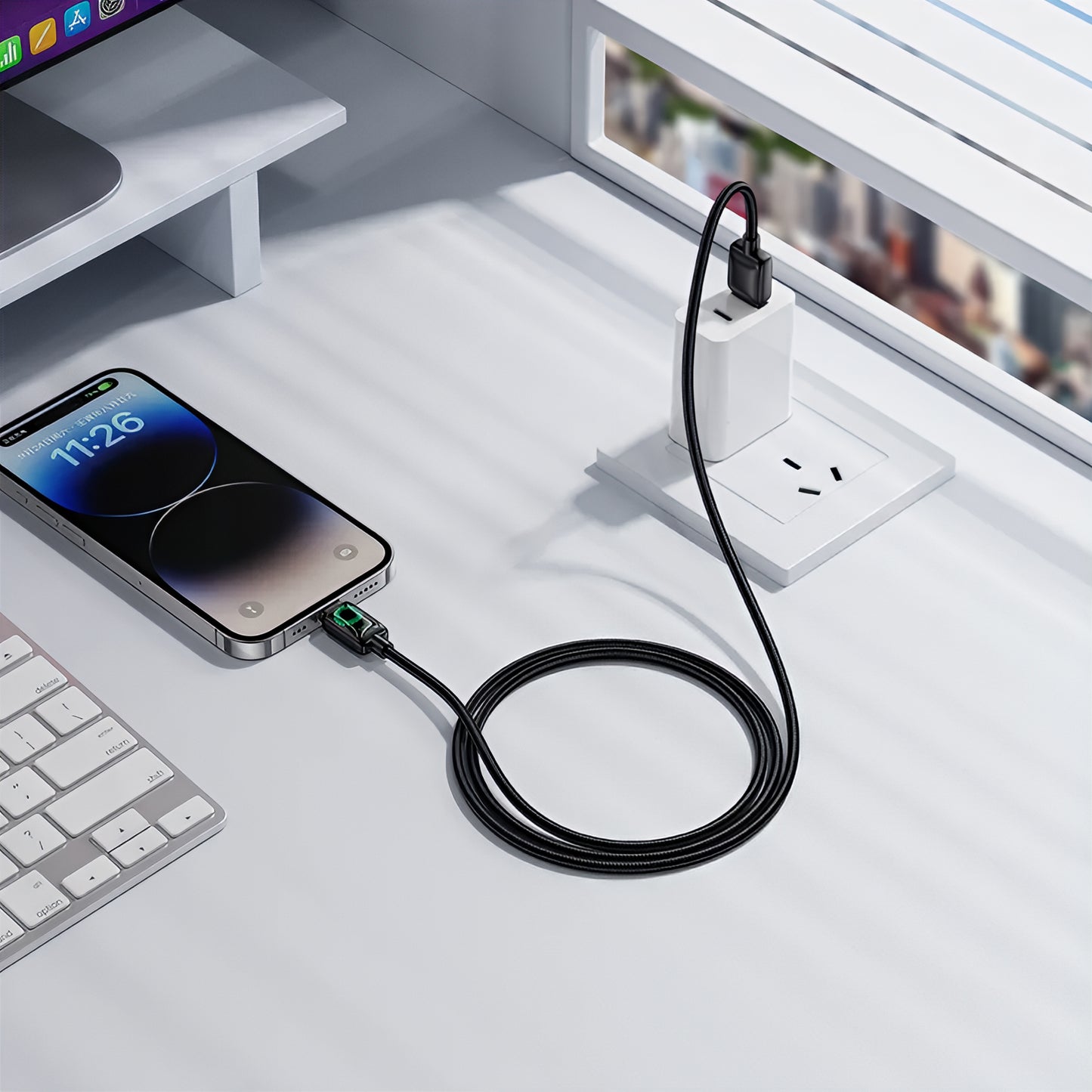 Cavo Dati e Ricarica USB-A - Lightning HOCO U146, 12W, 1.2m, Nero