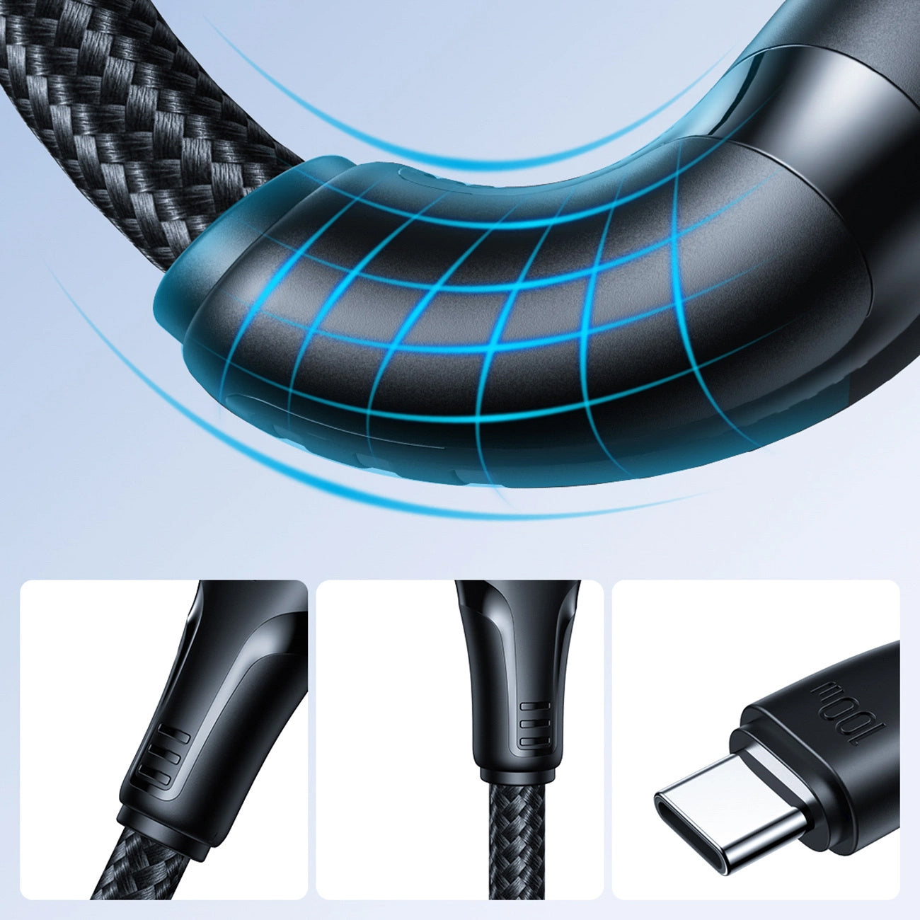 Cavo Dati e Ricarica USB-C - USB-C Joyroom S-A11, 60W, 0.25m, Nero