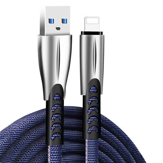 Cavo Dati e Ricarica USB-A - Lightning ColorWay CW-CBUL010, 18W, 1m, Blu
