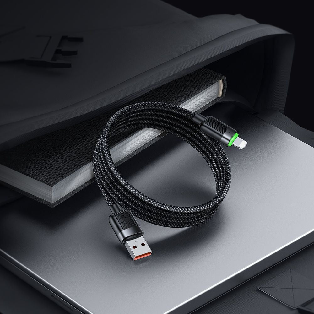 Cavo Dati e Ricarica USB-A - Lightning McDodo CA-6000 Self Winding, 18W, 1.2m, Nero