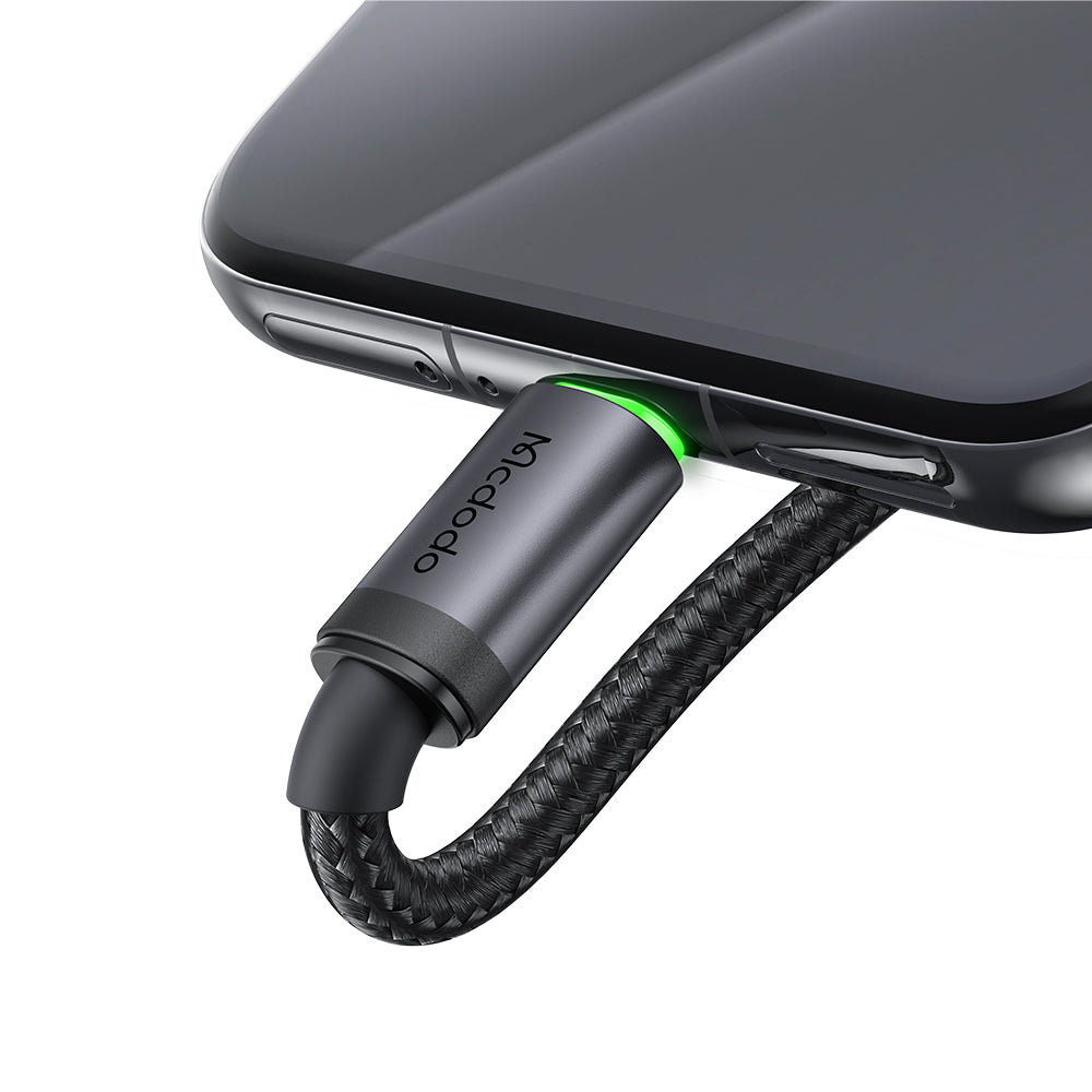 USB-A to microUSB Data and Charging Cable McDodo CA-3990, 18W, 1m, Black