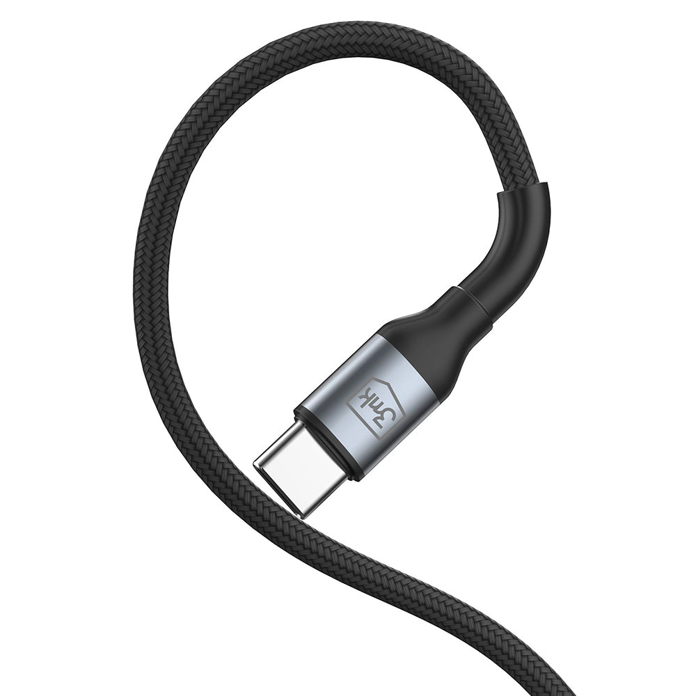Cavo Dati e Ricarica USB-A - USB-C 3MK Hyper N 18, 18W, 1m, Nero