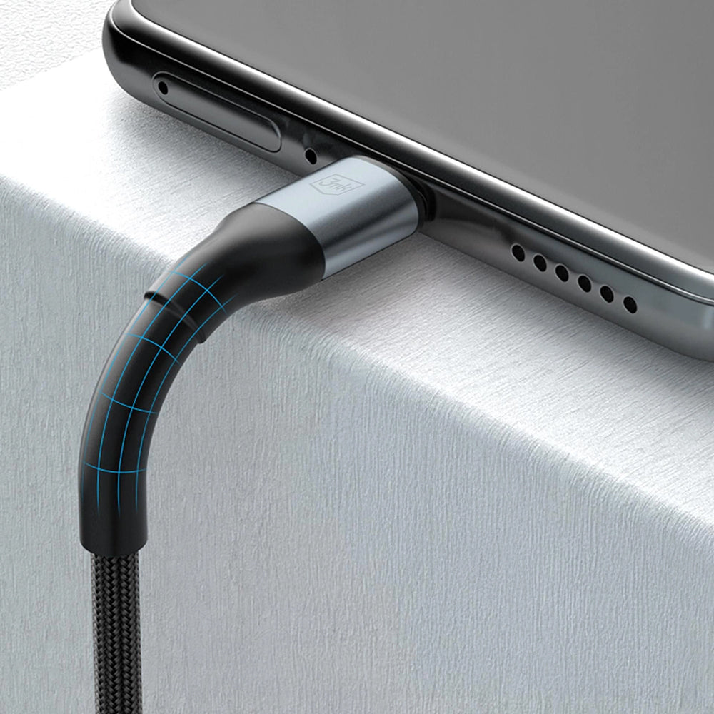 Cavo Dati e Ricarica USB-A - USB-C 3MK Hyper N, 18W, 2m, Nero