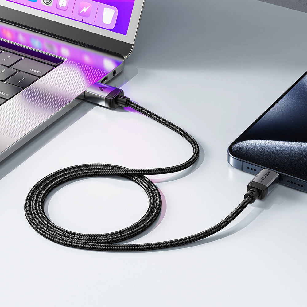 Cavo Dati e Ricarica USB-A - USB-C Acefast C20-04, 18W, 1.2m, Nero