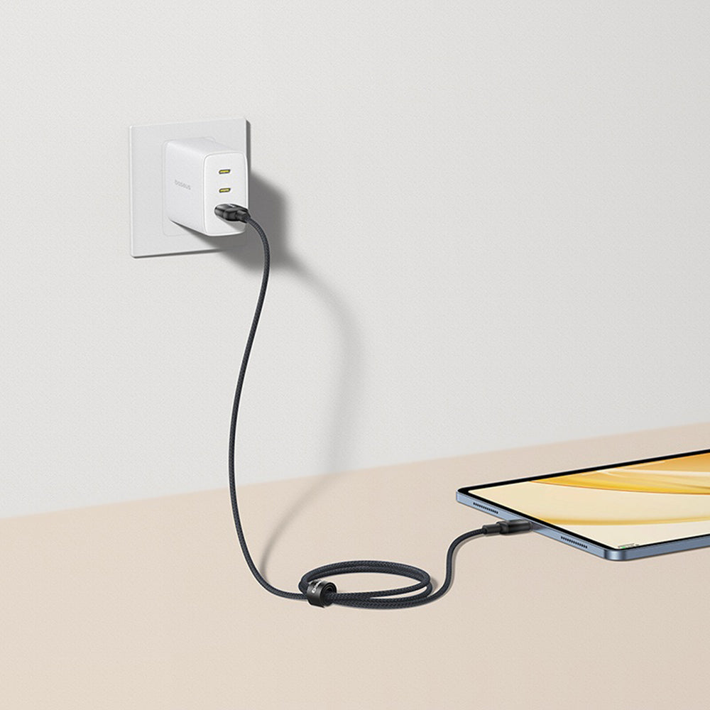 Cavo Dati e Ricarica USB-A - USB-C Baseus Discolor, 100W, 1m, Argento E0420803