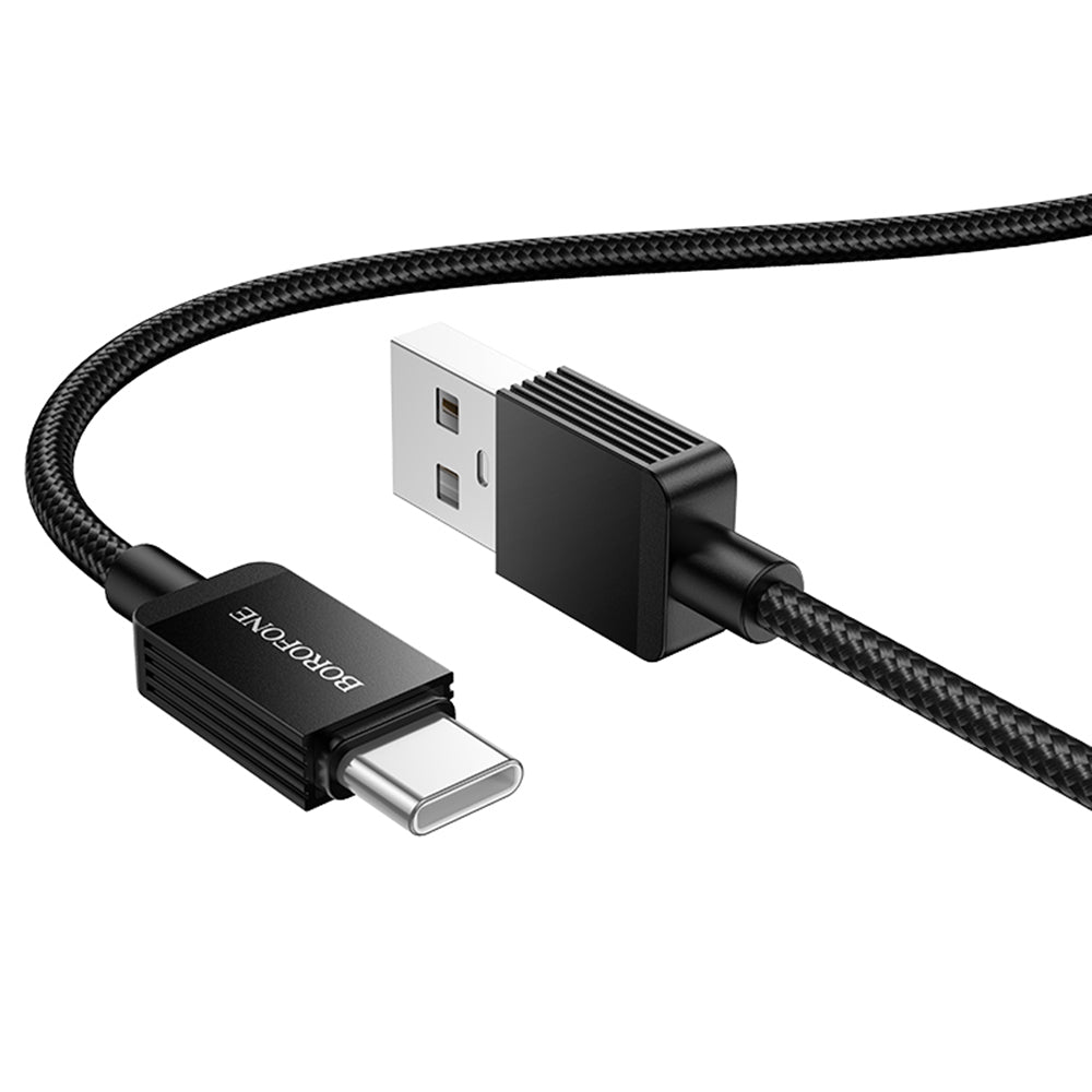 Cavo Dati e Ricarica USB-A - USB-C Borofone BX120 Placer, 18W, 1m, Nero