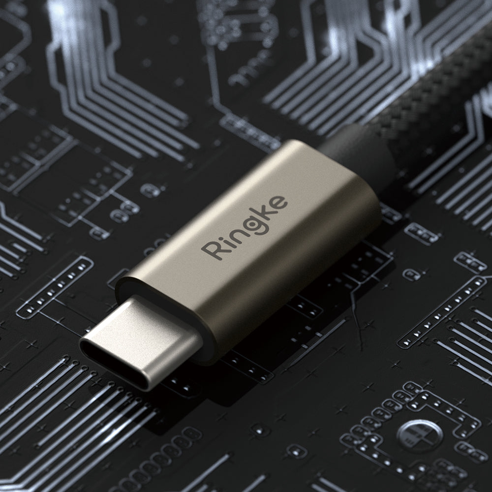 Cavo Dati e Ricarica USB-A - USB-C Ringke, 60W, 2m, Nero