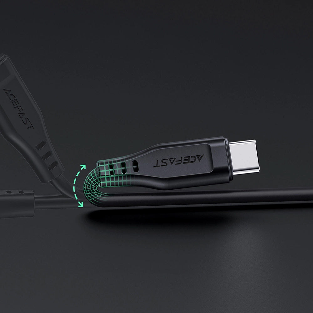 Cavo Dati e Ricarica USB-C - Lightning Acefast C3-01, 30W, 1.2m, Nero