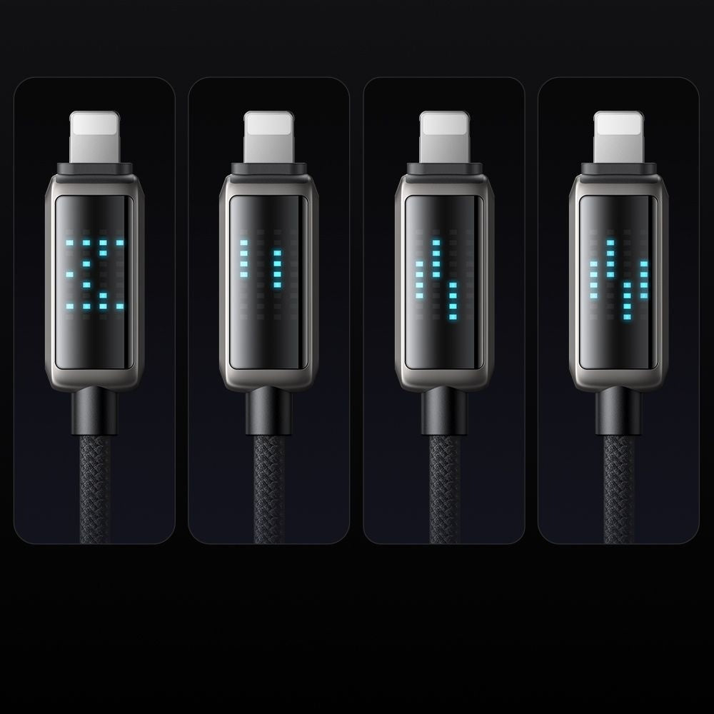 Cavo Dati e Ricarica USB-C - Lightning McDodo CA-2630 Display, 36W, 1.2m, Nero
