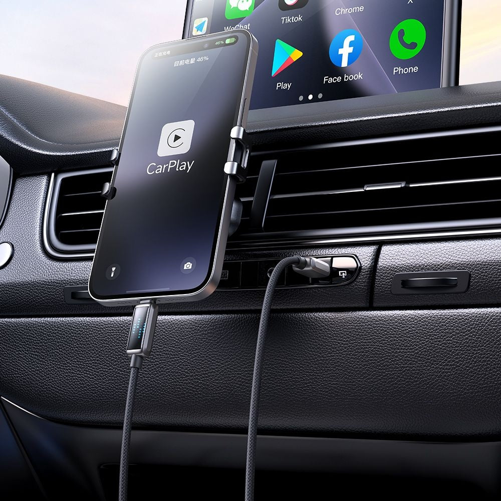 Cavo Dati e Ricarica USB-C - Lightning McDodo CA-2630 Display, 36W, 1.2m, Nero