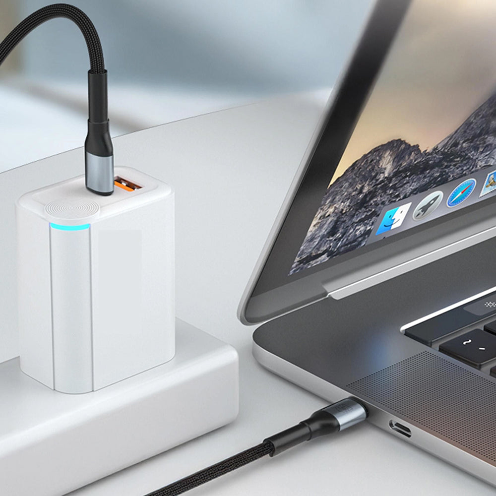 USB-C Data and Charging Cable - USB-C 3MK Hyper N, 60W, 2m, Black