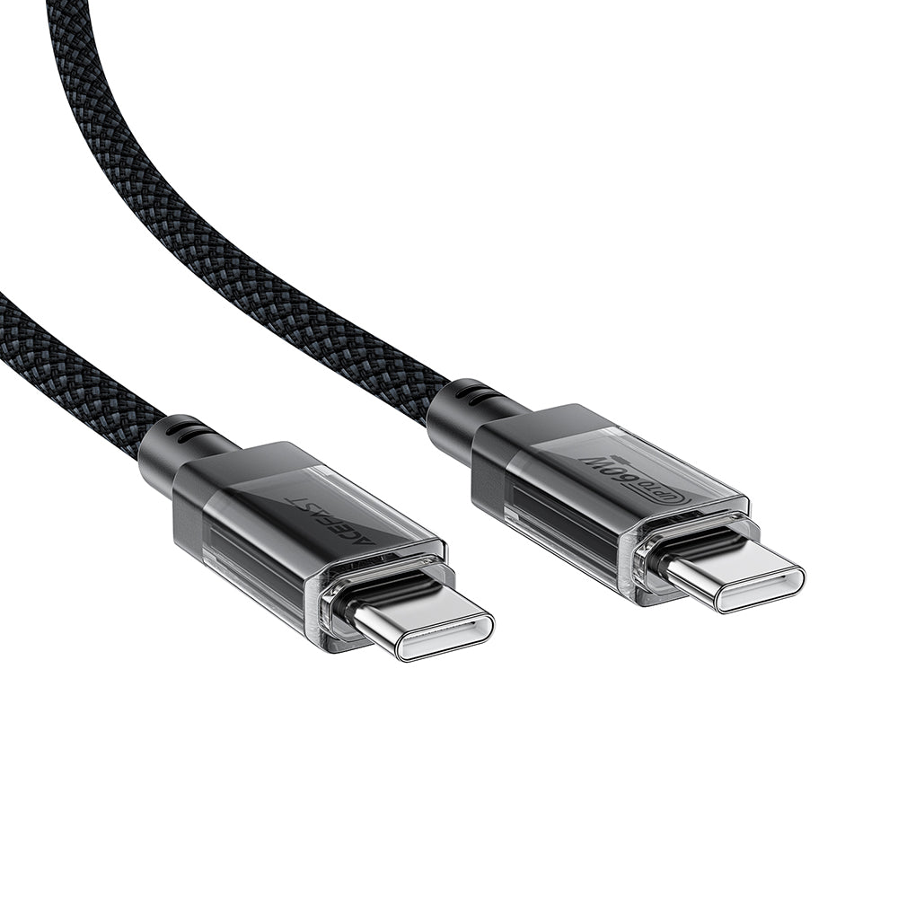 Cavo Dati e Ricarica USB-C - USB-C Acefast C12-03, 60W, 1.2m, Nero