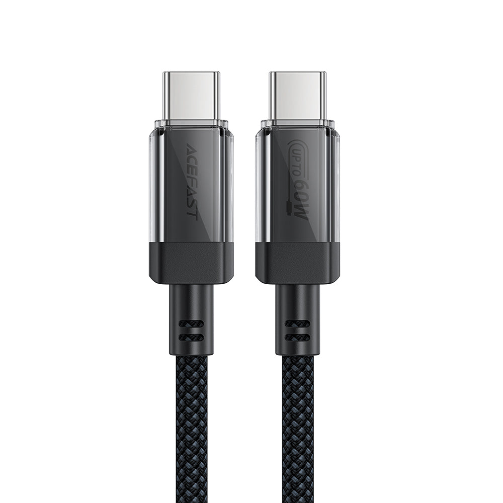 Cavo Dati e Ricarica USB-C - USB-C Acefast C12-03, 60W, 1.2m, Nero