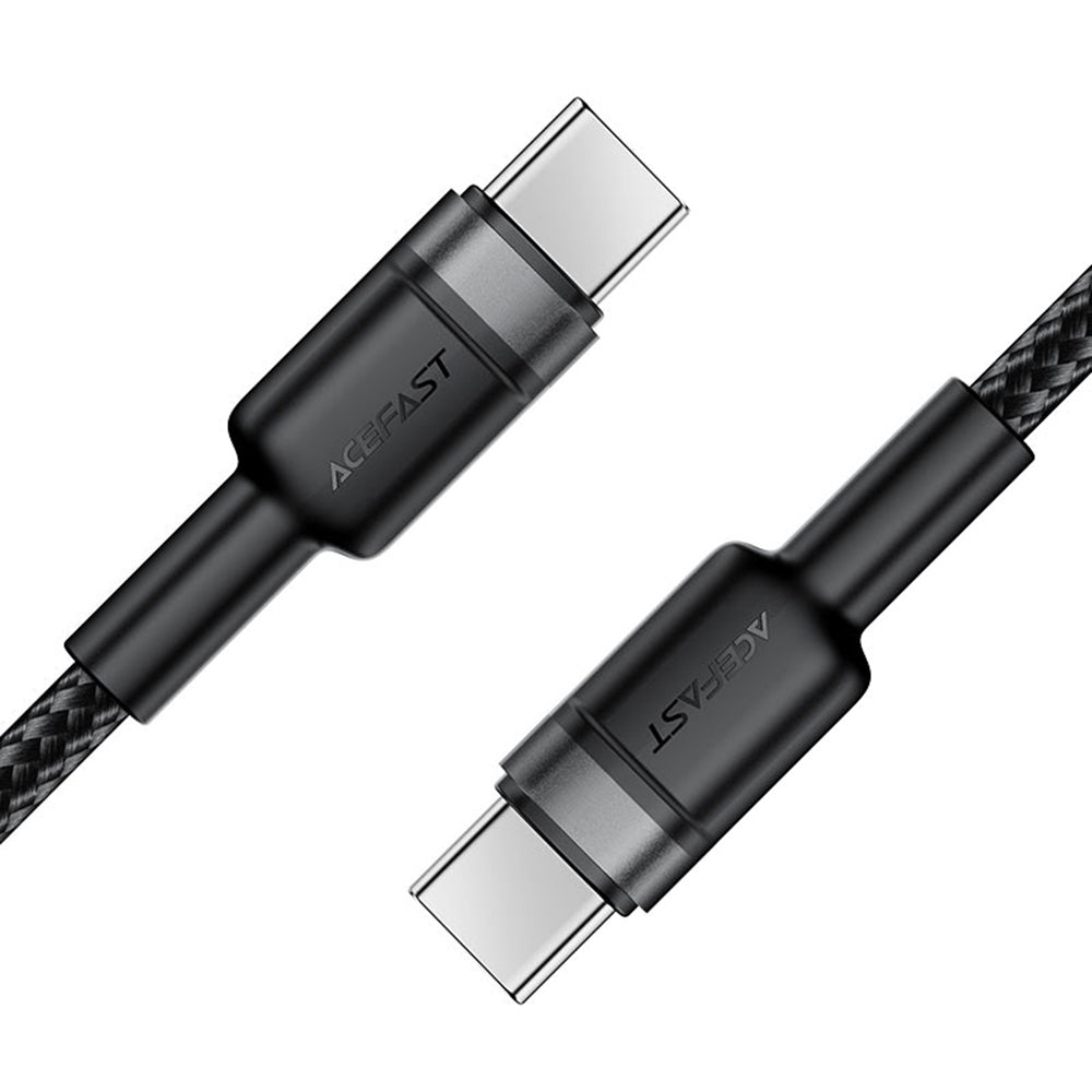 Cavo Dati e Ricarica USB-C - USB-C Acefast C22-03, 60W, 1.2m, Nero