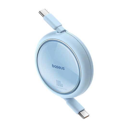 USB-C Data and Charging Cable - USB-C Baseus Free2Draw Mini Retractable, 100W, 1m, Blue P10364500311-00