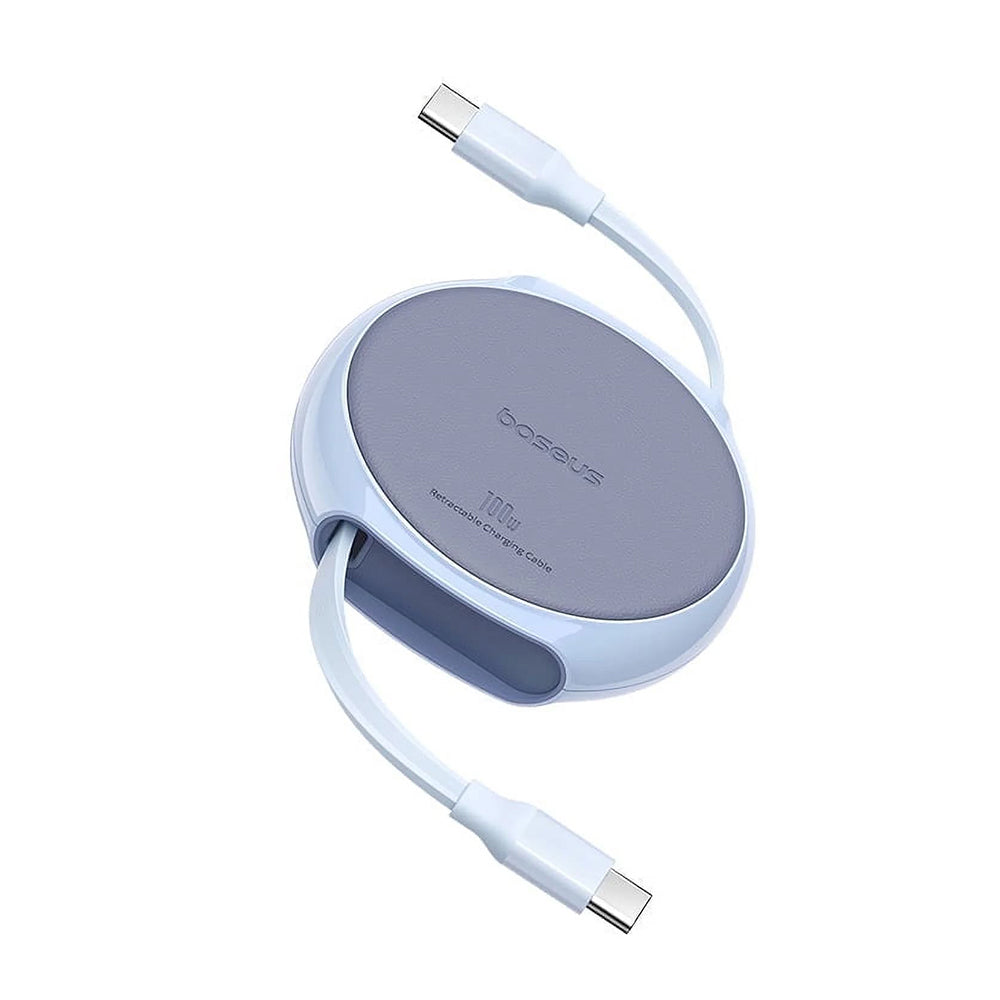 Cavo Dati e Ricarica USB-C - USB-C Baseus Pathfinder Retrattile, 100W, 1m, Blu P10368400311-00