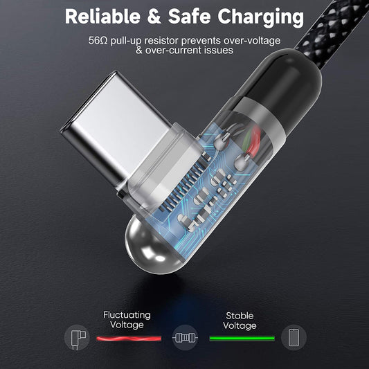 Cavo Dati e Ricarica USB-C - USB-C Lito LD13CC, 60W, 1m, Nero