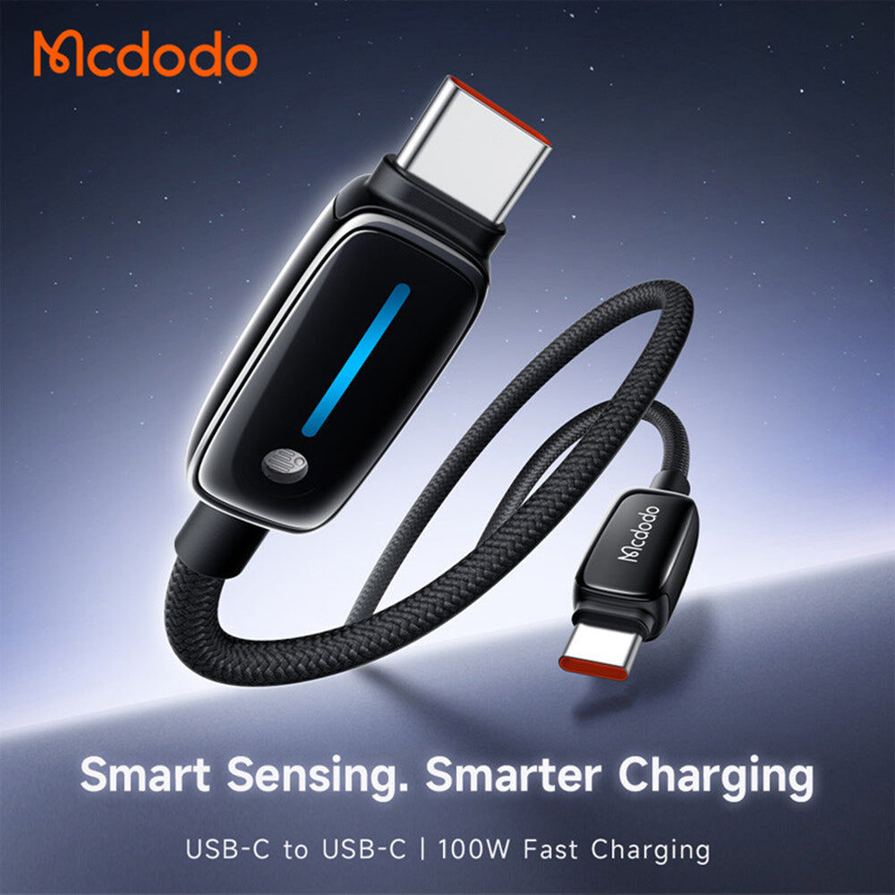 Cavo Dati e Ricarica USB-C - USB-C McDodo CA-0100, 100W, 1.2m, Nero