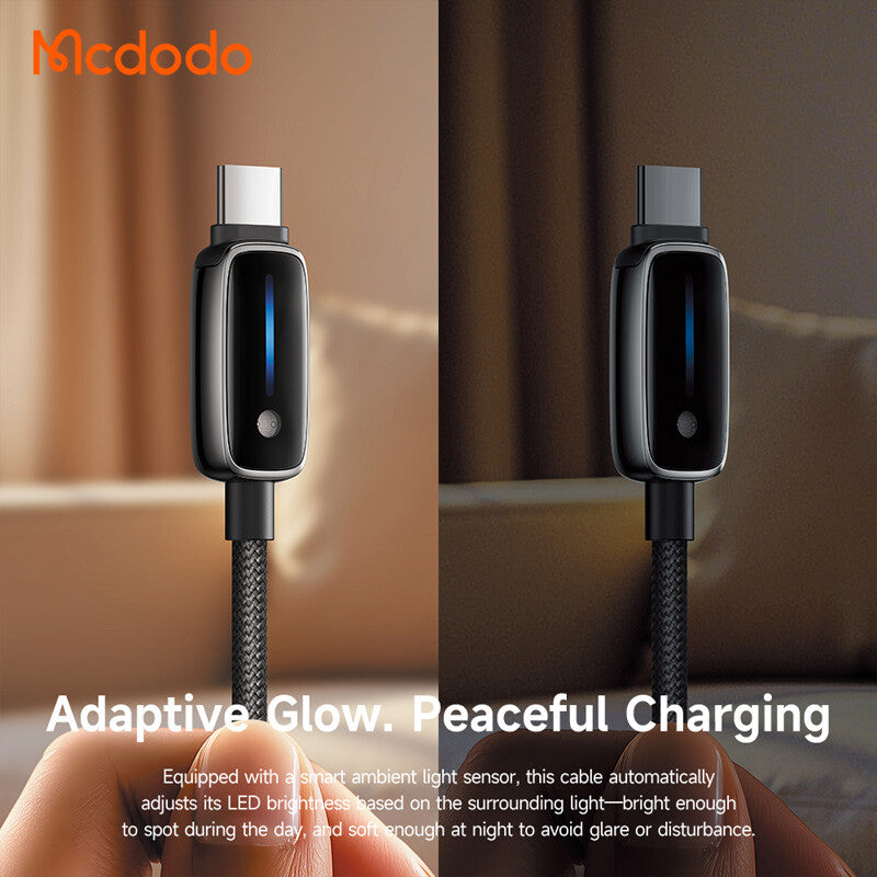 Cavo Dati e Ricarica USB-C - USB-C McDodo CA-0100, 100W, 1.2m, Nero